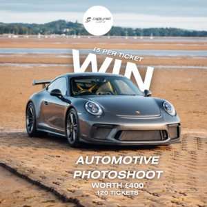 WIN A AUTOMOTIVE PHOTO SHOOT WITH CAPTURED CARS WORTH £400!!